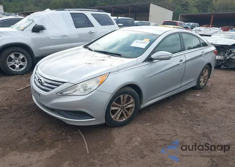 2014 Hyundai Sonata Gls from USA, damaged, VIN 5NPEB4ACXEH929882